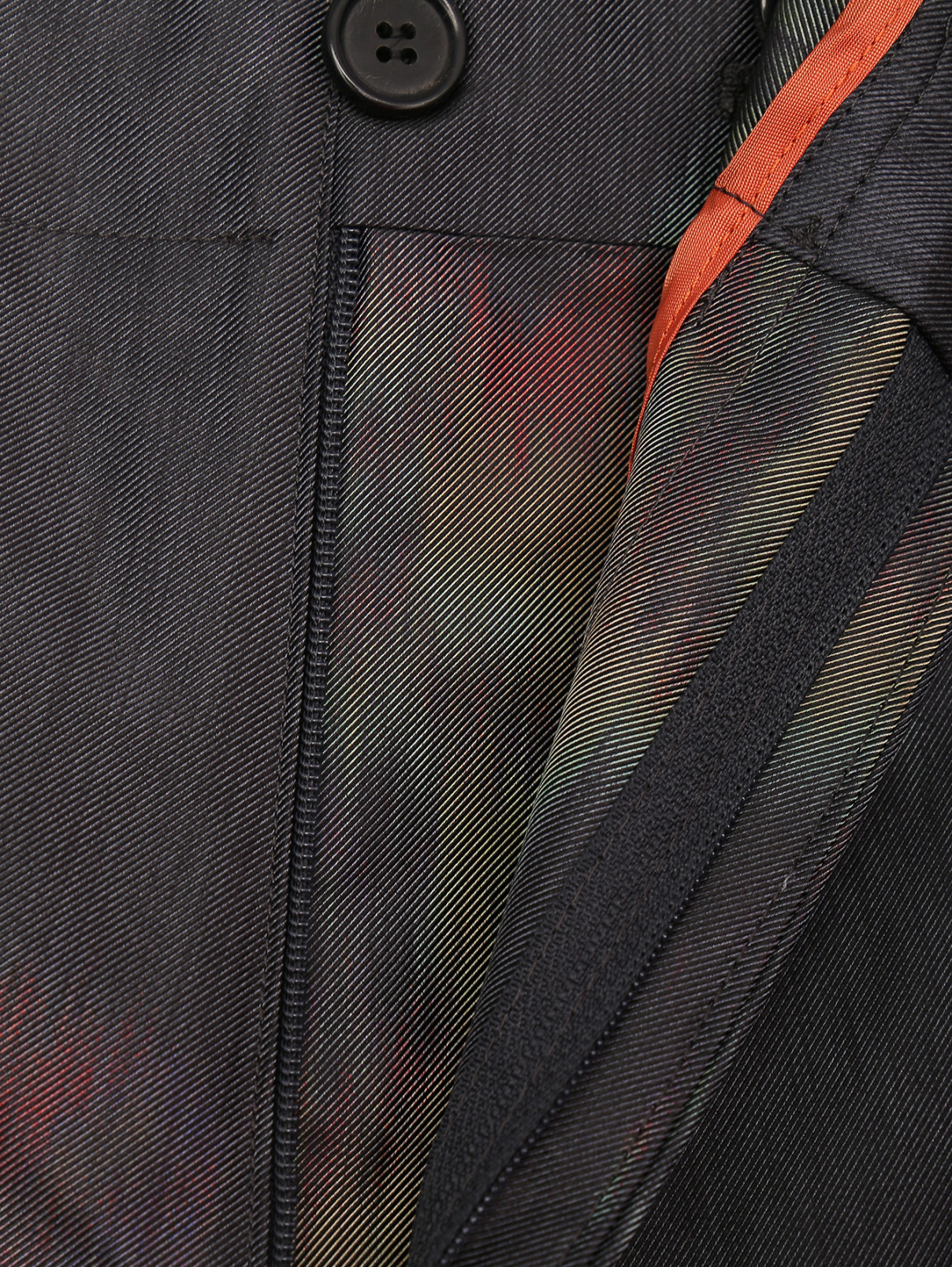 Брюки широкого кроя с узором Paul Smith  –  Деталь  – Цвет:  Мультиколор