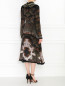 Платье из фактурной ткани с узором и вышивкой Antonio Marras  –  Модель Верх-Низ1