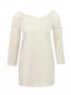 Блуза из шелка с рукавами 3/4 Alberta Ferretti  –  Общий вид
