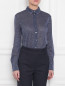 Полупрозрачная блуза из люрекса Max&Co  –  МодельВерхНиз