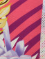 Шорты трикотажные из хлопка с принтом Persona by Marina Rinaldi  –  Деталь1