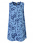 Шерстяное платье с цветочным узором MiMiSol  –  Общий вид