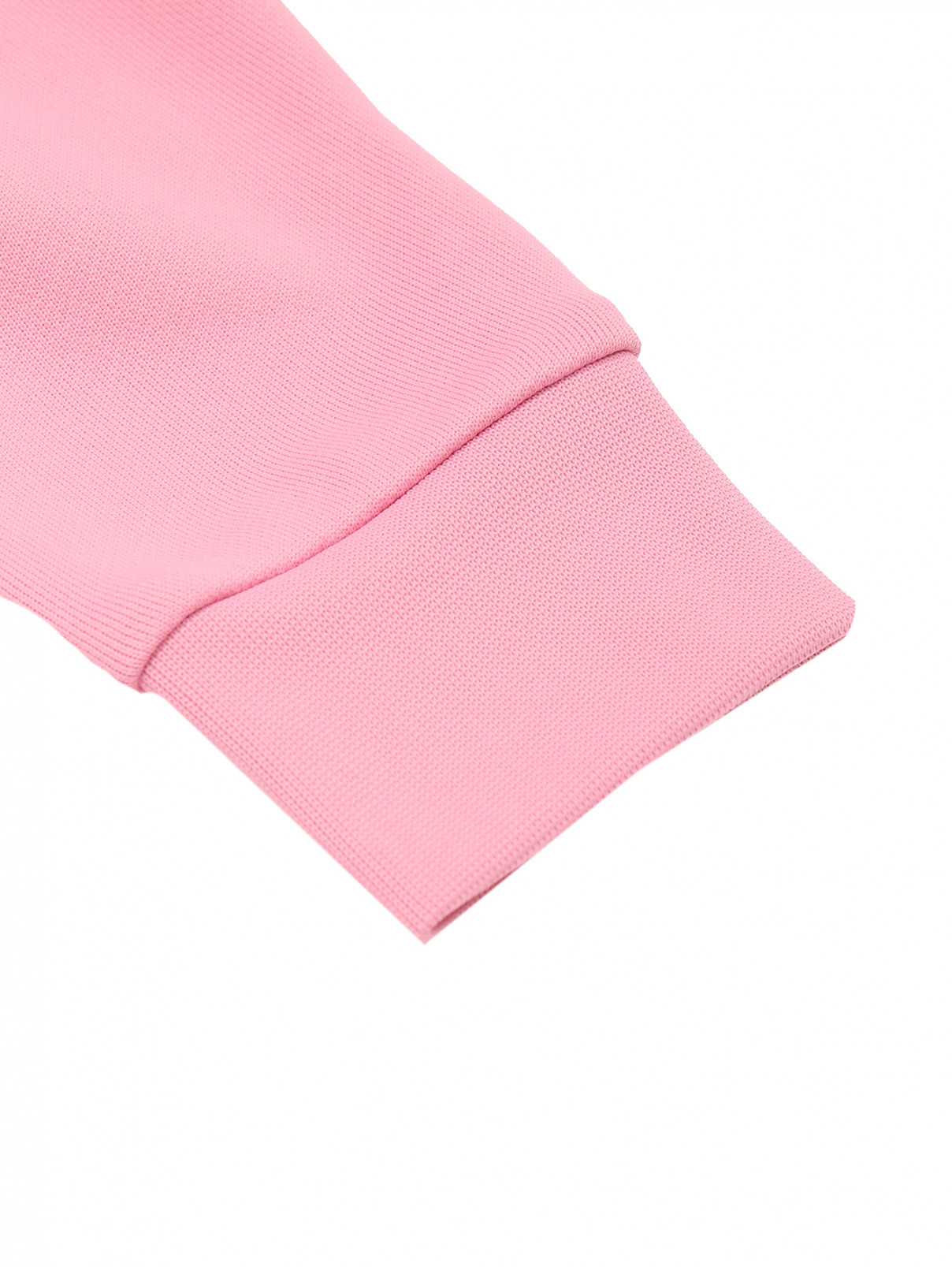 Толстовка с принтом и карманами Marni  –  Деталь1  – Цвет:  Розовый