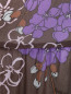Юбка из шелка с цветочным узором Kristina Ti  –  Деталь1