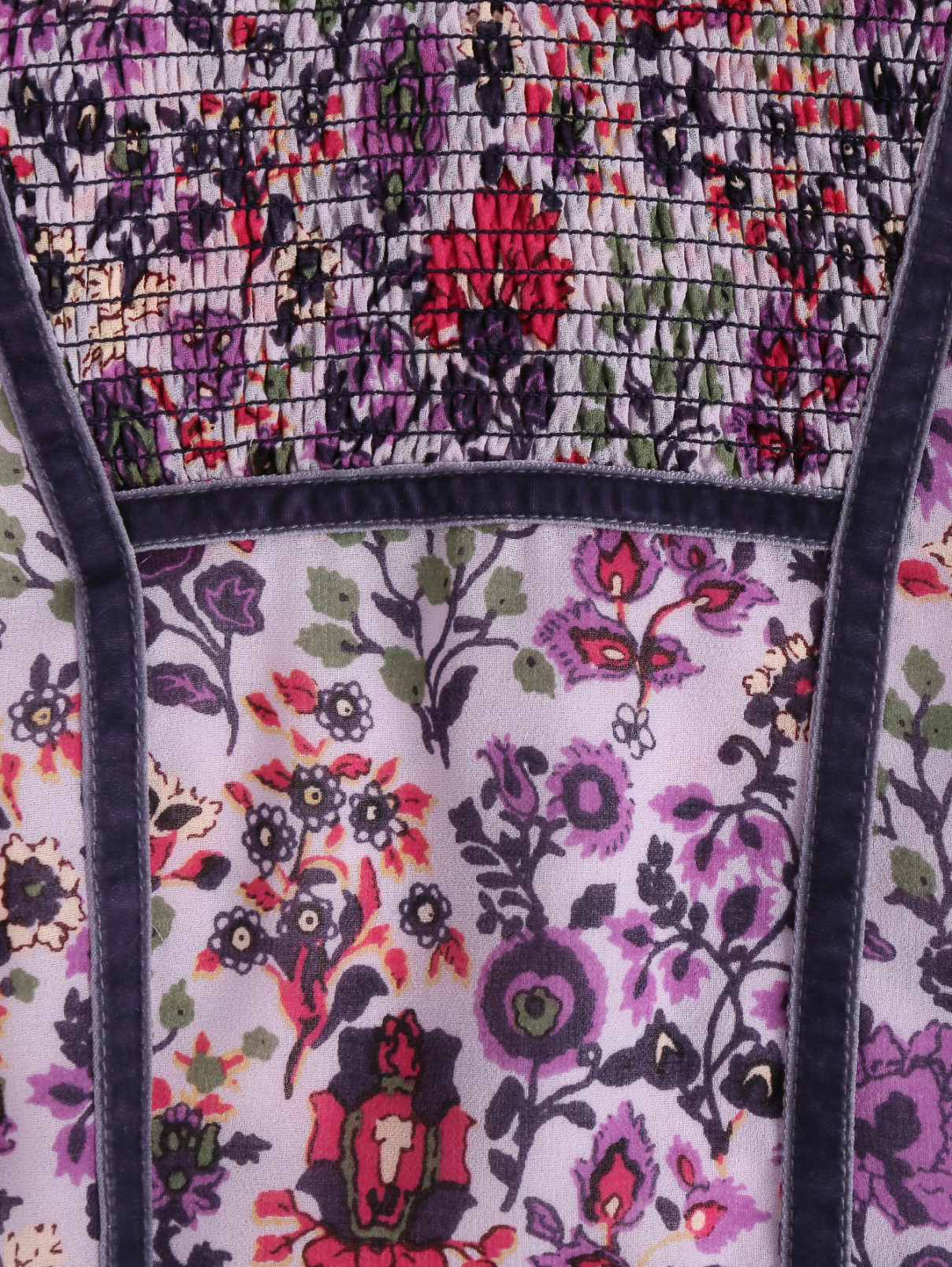 Платье-макси с цветочным узором Juicy Couture  –  Деталь  – Цвет:  Узор