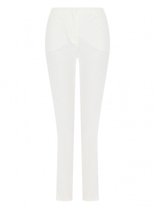 Укороченные брюки из хлопка с карманами  Luisa Spagnoli - Общий вид