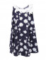 Платье хлопковое с цветочным узором Aletta  –  Общий вид