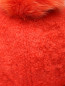 Кепка из мохера и шерсти с отделкой мехом лисы Borsalino  –  Деталь