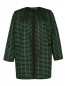 Пальто из смешанной шерсти с узором Marina Rinaldi  –  Общий вид