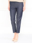 Укороченные брюки с боковыми карманами Moschino  –  Модель Верх-Низ