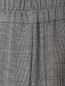 Брюки из шерсти с узором и контрастной отделкой Calvin Klein 205W39NYC  –  Деталь