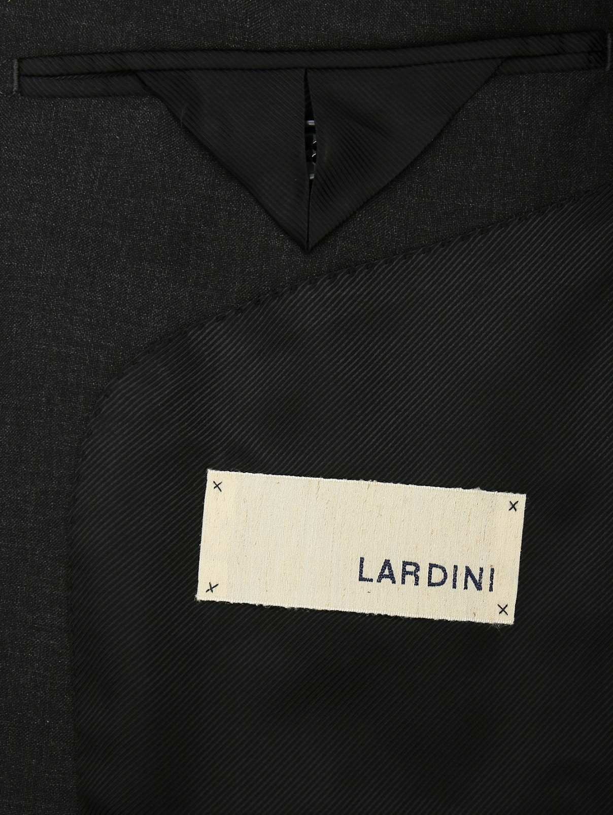 Костюм из шерсти LARDINI  –  Деталь2  – Цвет:  Серый