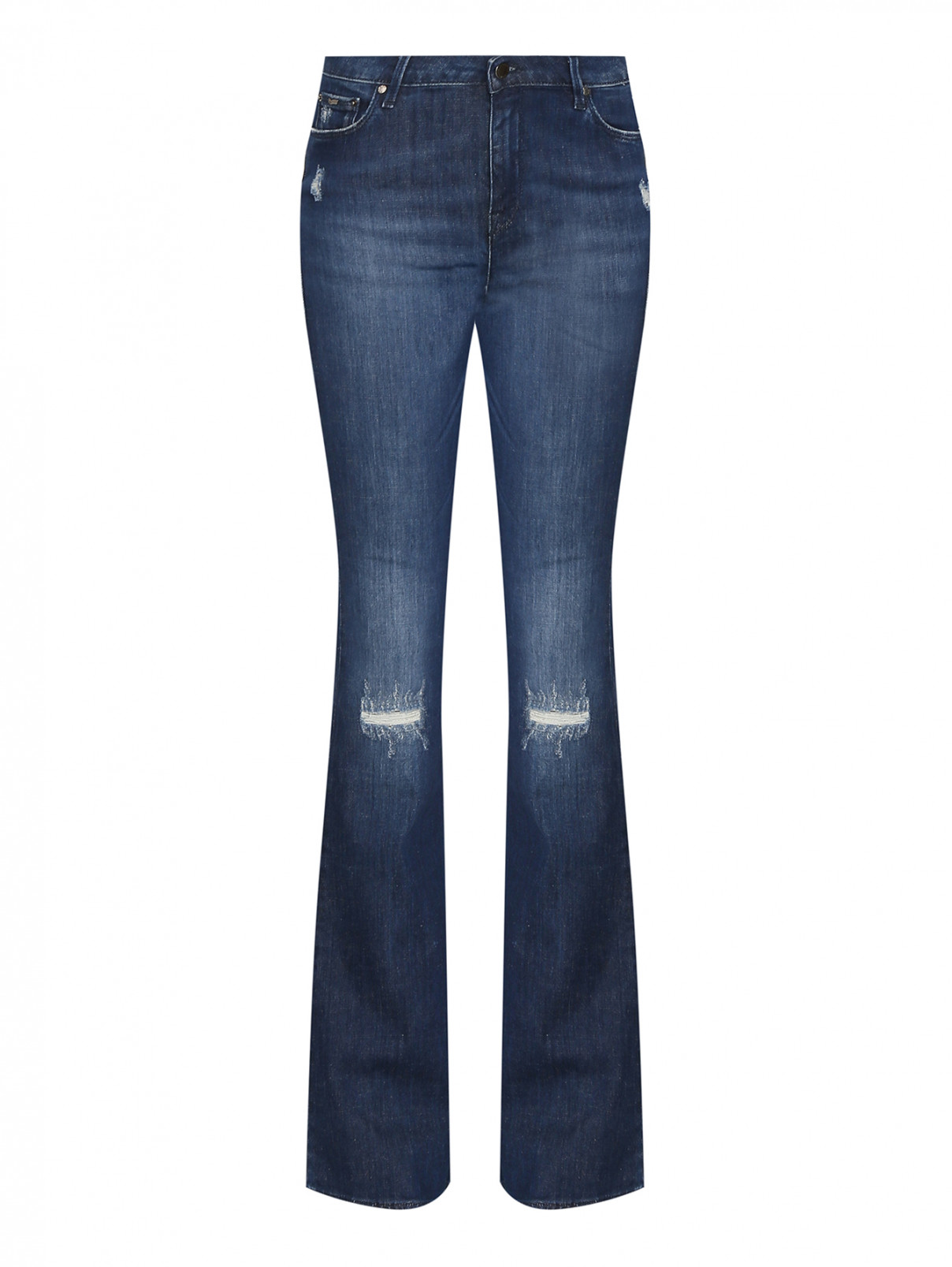 Расклешенные джинсы из хлопка с потертостями GAS  –  Общий вид
