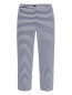 Трикотажные брюки с узором полоска Persona by Marina Rinaldi  –  Общий вид