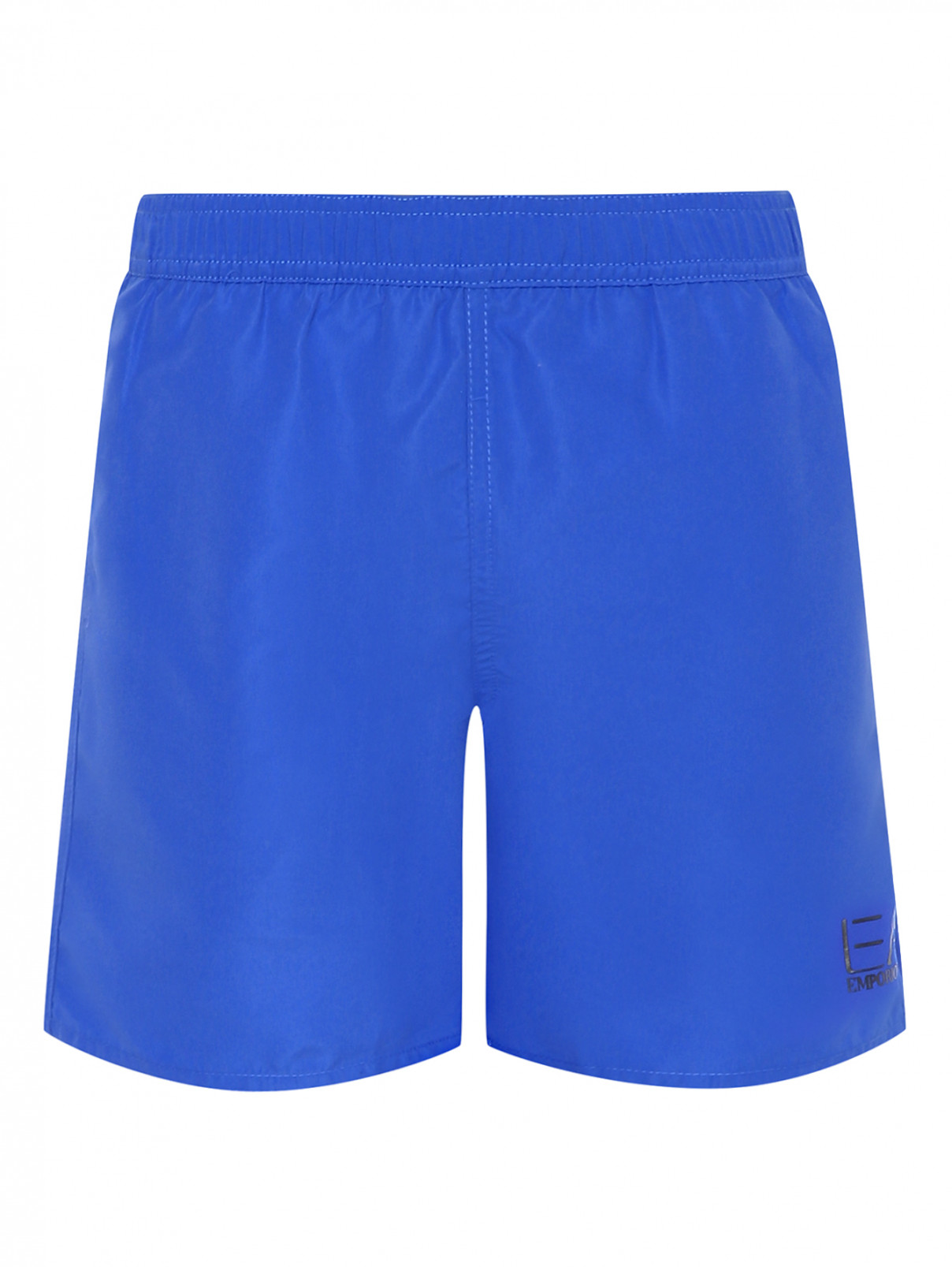 Шорты для плавания с карманами EA 7  –  Общий вид  – Цвет:  Синий