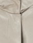 Куртка из кожи с мерцающим покрытием Max Mara  –  Деталь1