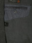 Однобортный пиджак из шерсти и кашемира со вставкой на молнии Corneliani ID  –  Деталь