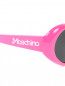 Солнцезащитные очки в пластиковой оправе в форме сердца Moschino  –  Деталь
