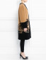 Пальто из шерсти с аппликацией Alberta Ferretti  –  Модель Верх-Низ2
