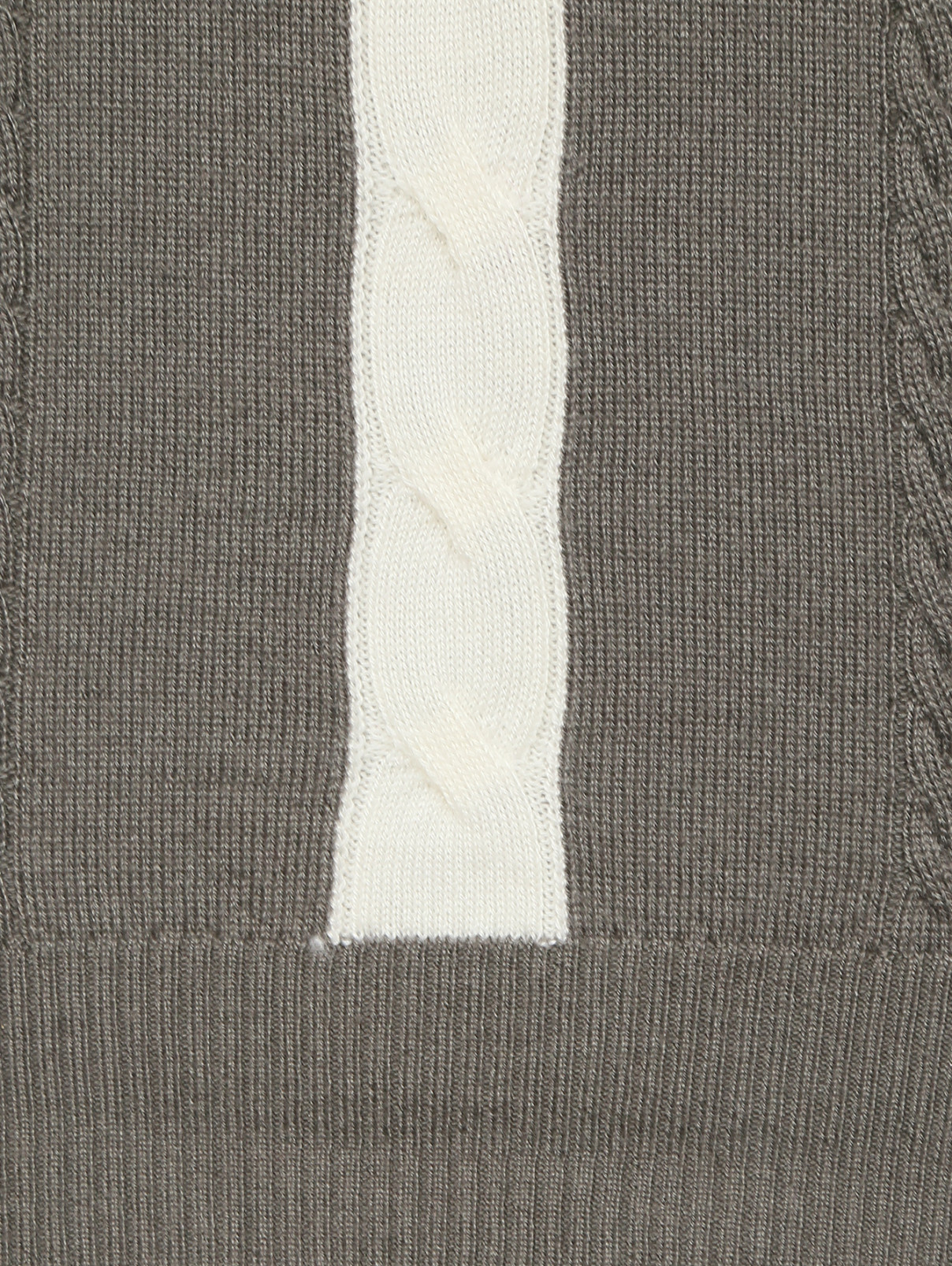 Джемпер из шерсти и шелка BOSCO  –  Деталь1  – Цвет:  Серый
