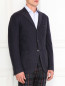 Однобортный пиджак из шерсти Boglioli  –  Модель Верх-Низ