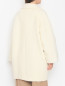 Двубортное пальто из смешанной шерсти Marina Rinaldi  –  МодельВерхНиз1