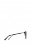 Солнцезащитные очки в пластиковой оправе "кошачий глаз" с кристаллами на дужках BVLGARI  –  Деталь1