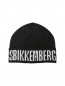 Шапка из смешанной шерсти с логотипом Bikkembergs  –  Общий вид