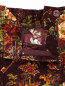 Вельветовые брюки с цветочным узором Dolce & Gabbana  –  Деталь