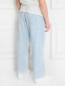 Широкие джинсы из легкого денима I Pinco Pallino  –  Модель Верх-Низ1
