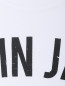 Футболка из хлопка с логотипом Plain Jane Homme  –  Деталь