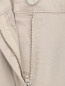 Укороченные джинсы из хлопка Marina Rinaldi  –  Деталь1
