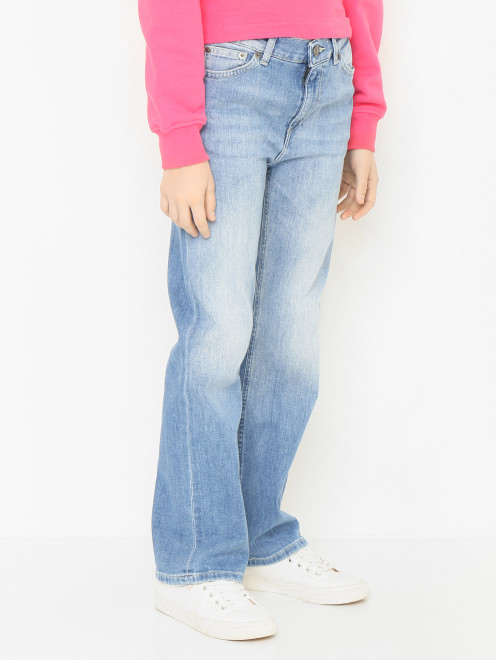 Прямые однотонные джинсы Dondup - МодельВерхНиз