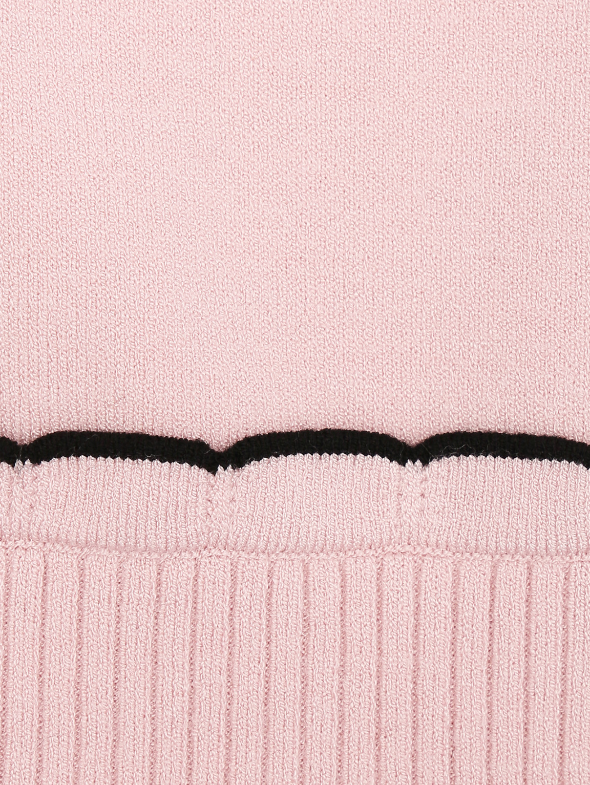 Джемпер из вискозы с круглым вырезом Max&Co  –  Деталь  – Цвет:  Розовый