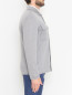 Трикотажный пиджак-рубашка из шерсти LARDINI  –  МодельВерхНиз2