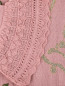 Платье из шерсти с цветочным узором Alberta Ferretti  –  Деталь1
