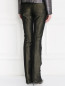 Хлопковые брюки прямого кроя Barbara Bui  –  Модель Верх-Низ1