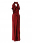 Платье-макси асимметричного кроя с драпировкой Jean Paul Gaultier  –  Общий вид