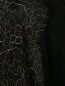 Кардиган из шерсти с кружевной отделкой и топом в комплекте Marina Rinaldi  –  Деталь