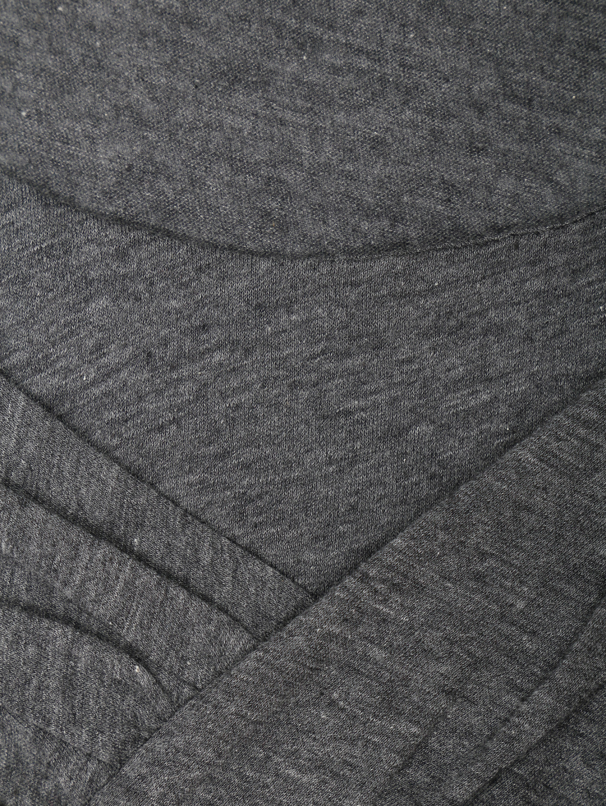 Трикотажная блуза из хлопка Iro  –  Деталь  – Цвет:  Серый
