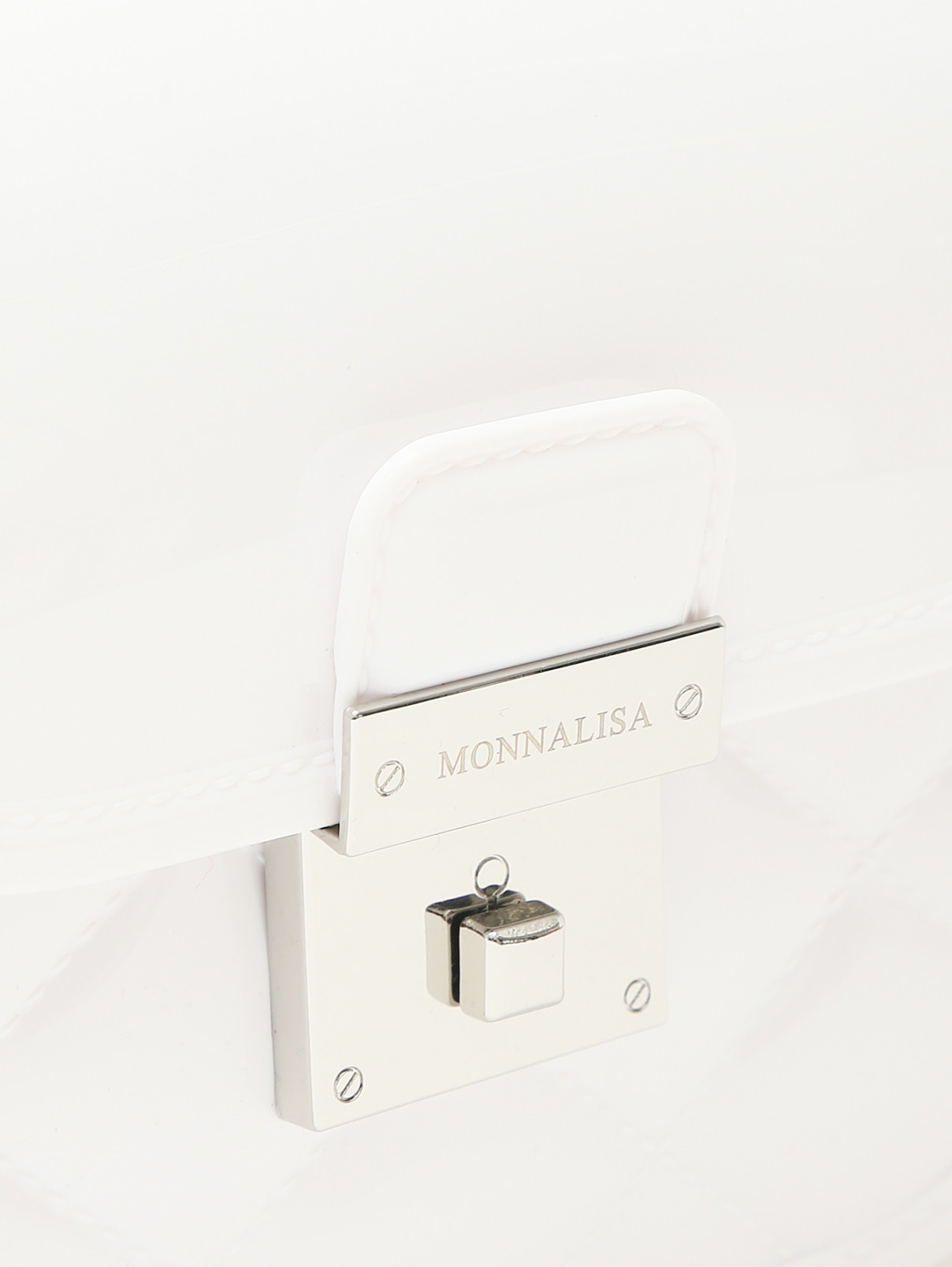 Сумка на ремне MONNALISA  –  Деталь  – Цвет:  Белый