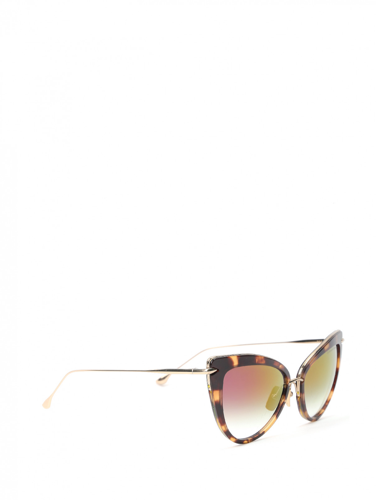 Солнцезащитные очки в пластиковой оправе с узором Dita  –  Обтравка1  – Цвет:  Узор