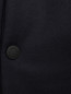 Куртка пуховая из шерсти с капюшоном Moncler  –  Деталь
