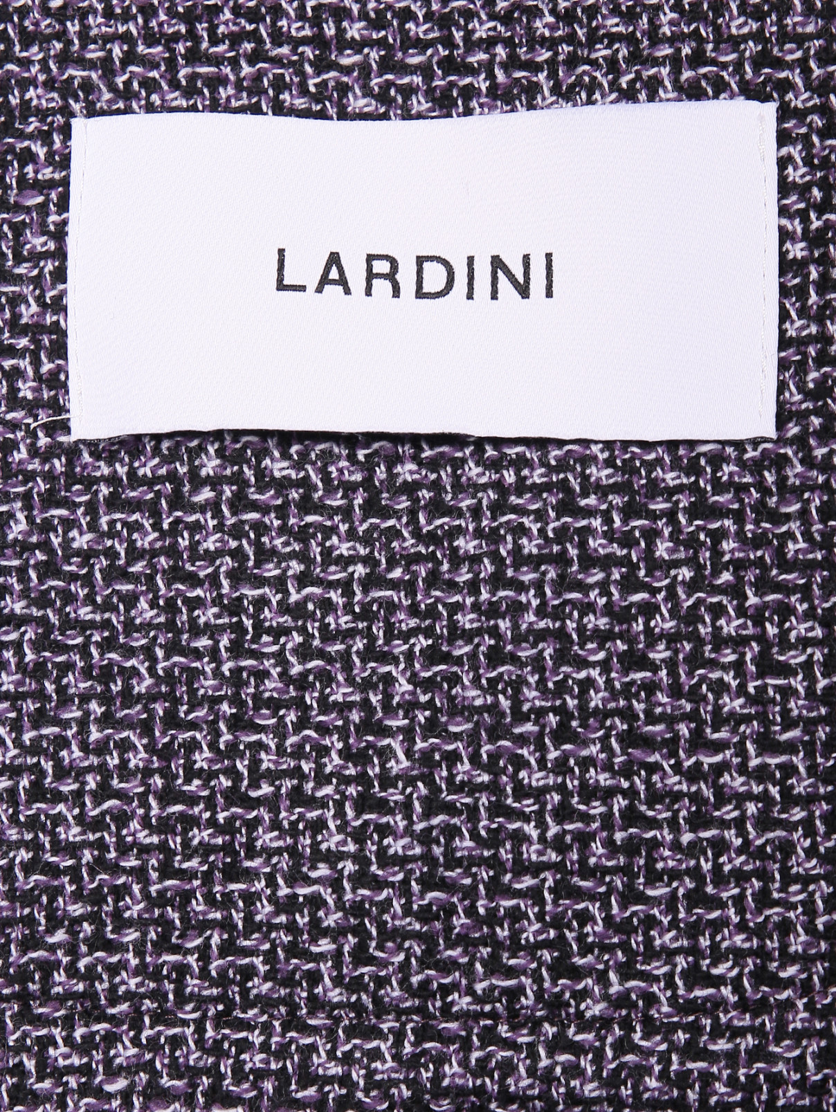 Однобортный пиджак с узором LARDINI  –  Деталь2  – Цвет:  Фиолетовый