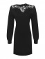 Платье из хлопка с кружевной отделкой Ermanno Firenze  –  Общий вид