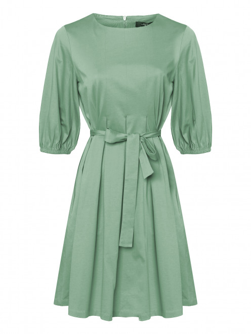 Однотонное платье из хлопка Weekend Max Mara - Общий вид