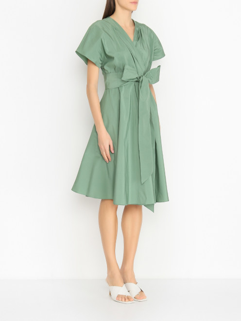 Платье с V-образным вырезом Weekend Max Mara - МодельВерхНиз