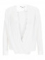 Блуза из шелка с кружевной отделкой Ermanno Scervino  –  Общий вид