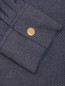 Рубашка из хлопка с золотой фурнитурой Moschino Boutique  –  Деталь1