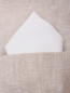 Платок карманный изо льна с контрастной отделкой Eton  –  МодельОбщийВид